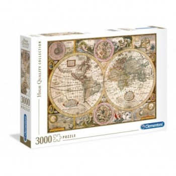 OLD MAP - Puzzle 3000P